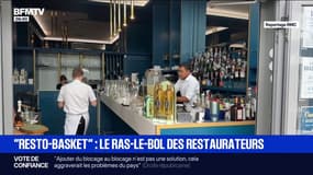 "C'est inadmissible": "Resto-basket", le ras-le-bol des restaurateurs