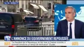 Pourquoi l'annonce du gouvernement est repoussée à mercredi