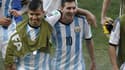 Sergio Agüero et Lionel Messi