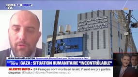 Gaza: "Le cessez-le-feu est primordial pour que l'accès humanitaire puisse entrer", affirme Jean-Raphaël Poitou (Action contre la faim)