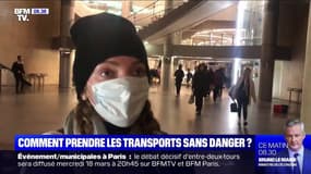 Coronavirus: les techniques des usagers pour se protéger dans les transports