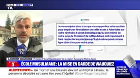 Story 6 : La mise en garde de Laurent Wauquiez face à la construction d’une école musulmane à Albertville - 12/04