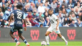 Lorenz Assignon lors de Le Havre-Rennes en Ligue 1, le 13 avril 2025.
