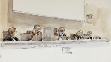 Au procès de Charlie Hebdo au tribunal de Paris, le 16 septembre 2020