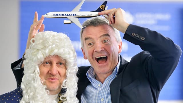 Michael O’Leary, PDG de Ryanair, s’étonne du bruit qu’a fait cette annonce.