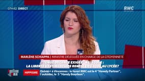 "Je ne défends pas le voile, j'en ai une analyse critique, mais je ne pense pas qu'il faille l'interdire" - Marlène Schiappa