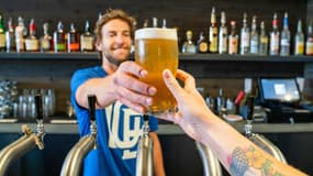 Les consommation de bières hors domicile représentent 35% des ventes en France et "entre 25% et 30% du chiffre d'affaires de Kronenbourg"