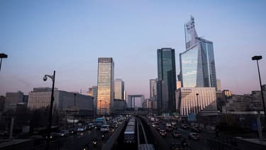 Quartier d'affaires de la Défense.
