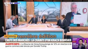 7 MINUTES POUR COMPRENDRE - La crainte d'un krach boursier après l'annonce par Donald Trump des droits de douane 