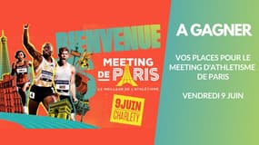 A gagner : vos places pour le meeting exceptionnel d'athlétisme à Paris 