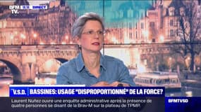 Réforme des retraites: Sandrine Rousseau dénonce "une atteinte au droit de manifester"