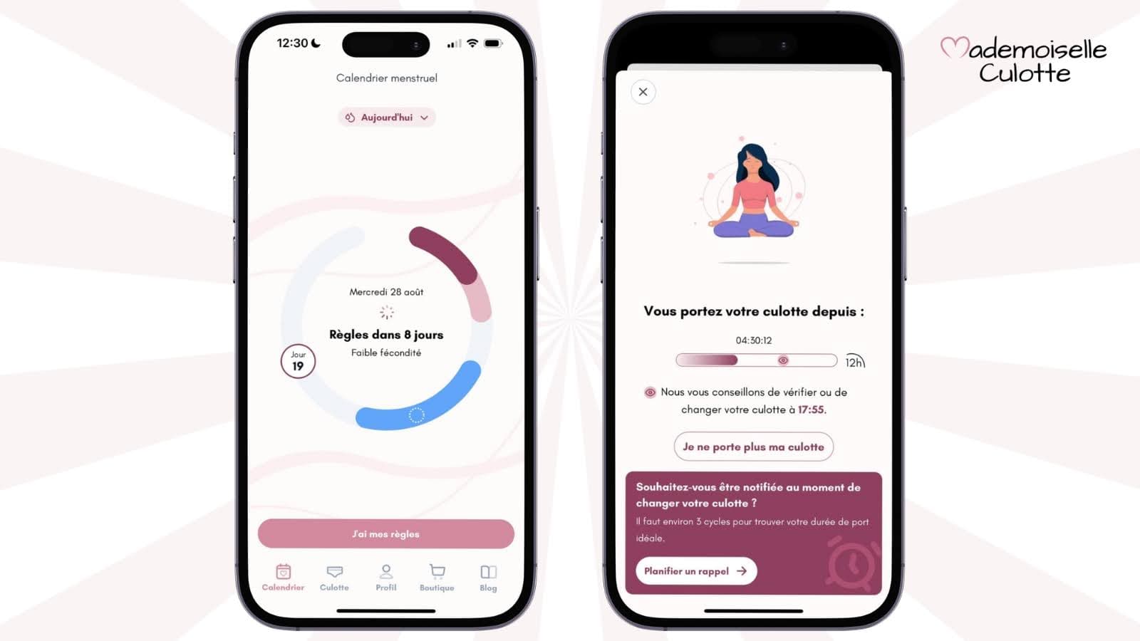 Une application menstruelle intelligente 