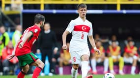 Arda Güler lors de Portugal-Turquie (3-0, Euro), le 22 juin 2024