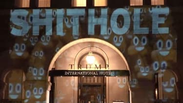 La façade du Trump International Hotel de Washington.