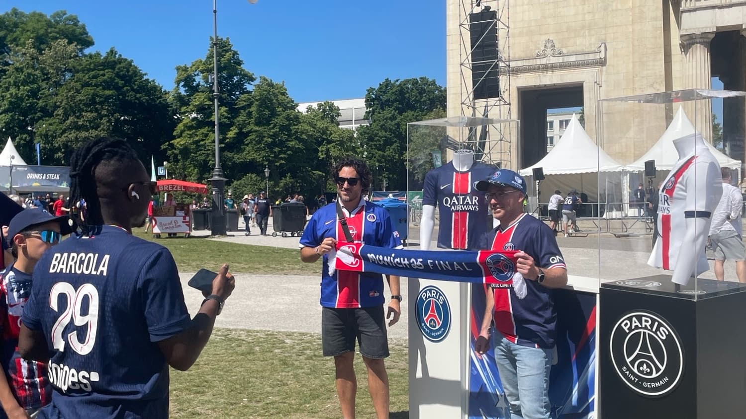 Fan zone PSG