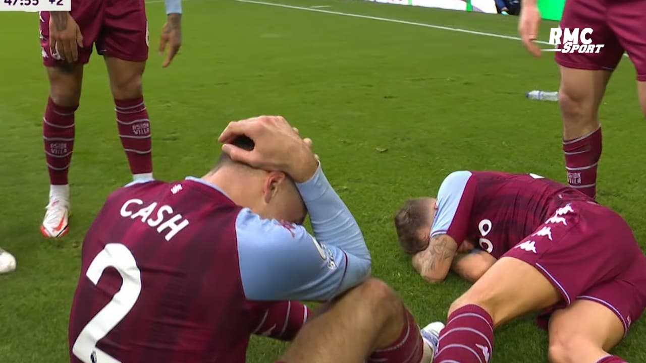 Everton-Aston Villa : Cash et Digne touchés par des jets de projectiles
