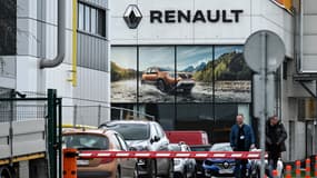 L'usine Renault de Moscou le 26 avril 2022