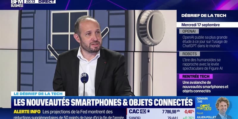 Les nouveautés smartphones & objets connectés - 17/09
