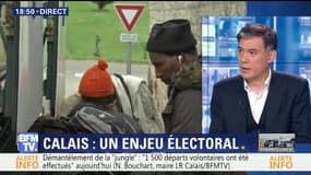 Le démantèlement de la "jungle" de Calais devient un enjeu électoral