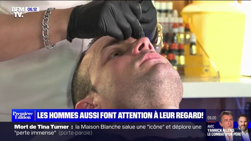 L'épilation des sourcils séduit la clientèle masculine