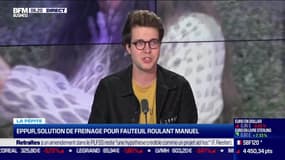 La pépite : Eppur propose une solution de freinage pour fauteuil roulant manuel, par Noémie Wira - 26/09