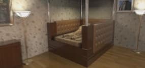 Un lit sarcophage anti-séisme