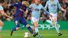 Lionel Messi et Stanislav Lobotka