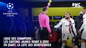 Ligue des champions : Les cartons jaunes remis à zéro en quart, la liste des bénéficiaires