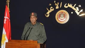 Allocution du maréchal Mohamed Hussein Tantaoui, au pouvoir en Egypte.