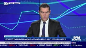 Alexandre Baradez (IG) : Le taux d'emprunt français à 10 ans au plus haut depuis juin 2012 - 26/09