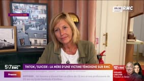 TikTok/suicide : la mère d'une victime témoigne sur RMC 