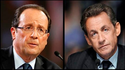François Hollande et Nicolas Sarkozy