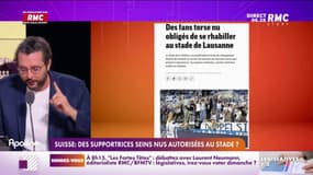 Lors d'un match de foot, des supportrices se sont mises seins nus