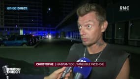 Un rescapé de l'incendie mortel à l'hôpital Mondor de Créteil: "Face aux flammes, on est sorti par les balcons. C'était la panique"