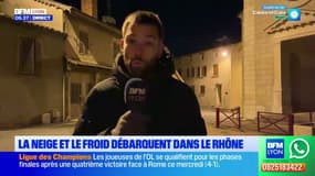 Rhône: la neige et le froid arrivent dans le département