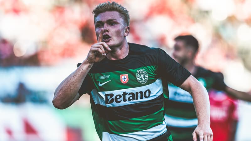 Mercato: Rennes serait proche d'un accord avec le Sporting pour l'attaquant Conrad Harder