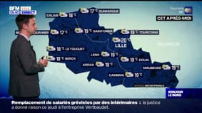 Météo Nord-Pas-de-Calais : temps nuageux et orageux, 20°C à Lille et 17°C à Dunkerque