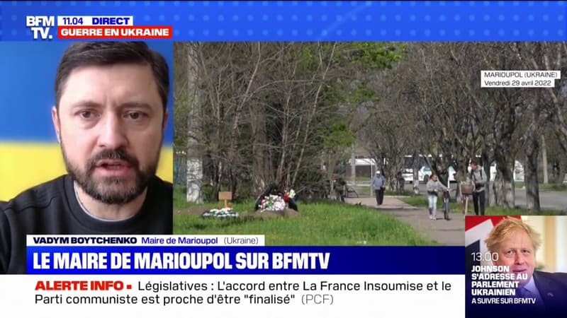 Le maire de Marioupol affirme sur BFMTV que 