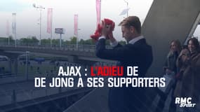 Ajax – L’adieu de De Jong à ses supporters