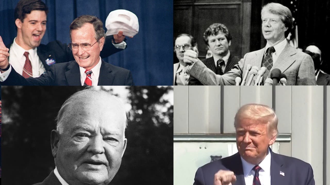 Tous Les Presidents Des Usa Ces 4 présidents américains qui n'ont pas été réélus