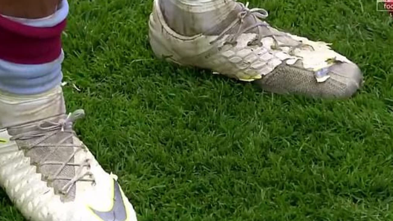 Les chaussures de Grealish Les chaussures de Grealish