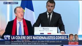 L’édito de Christophe Barbier: La colère des nationalistes corses