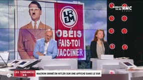 Les tendances GG: Macron grimé en Hitler sur une affiche dans le Var - 20/07