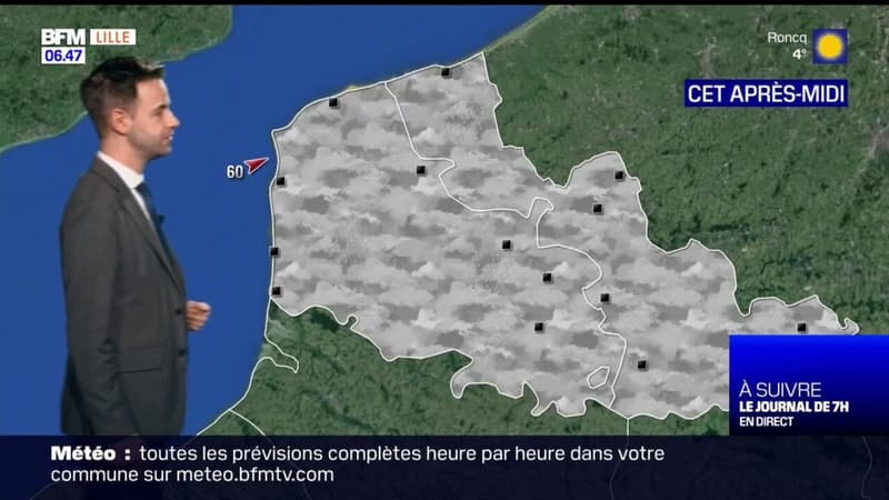 Météo Nord-Pas-de-Calais: le temps se couvre progressivement ce vendredi, jusqu'à 11°C cet après-midi