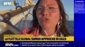 "Pour que l'infâme cesse": Marie Mesmeur (LFI) se dit "déterminée" à atteindre Gaza