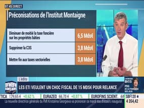 Les ETI veulent un choc fiscal de 15 milliards d'euros pour relance - L'édito éco de Nicolas Doze - 08/10