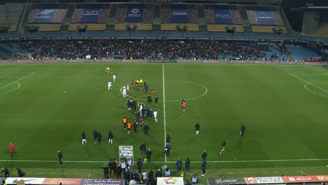 La confusion en fin de match. La confusion en fin de match.