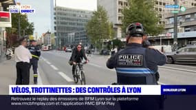 Lyon: une vaste opération de contrôle et de sensibilisation des vélos et trottinette