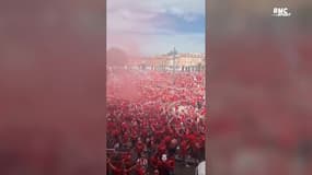 Conference League : Les supporters de Cologne mettent l'ambiance à Nice