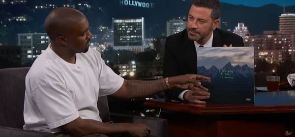 Kanye West et Jimmy Kimmel le 9 août
